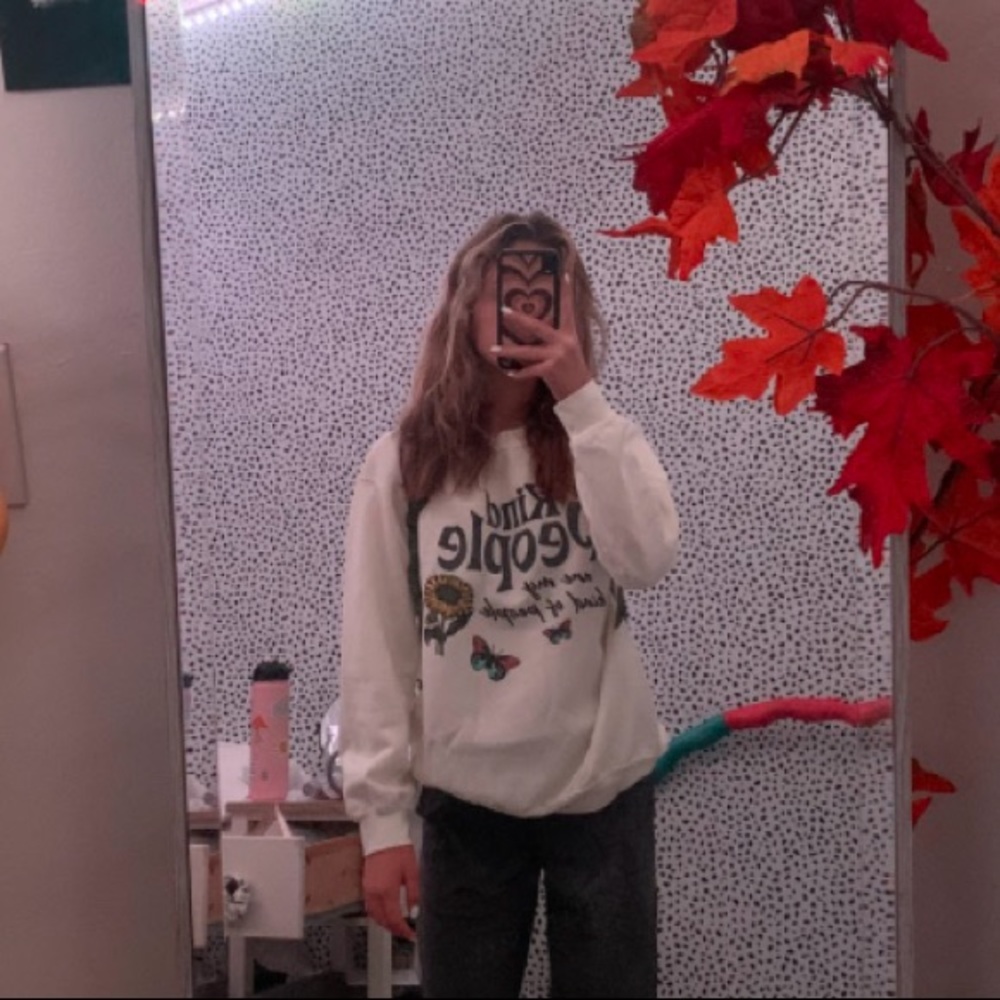 kind people are my kind of people pacsun sweatshirt